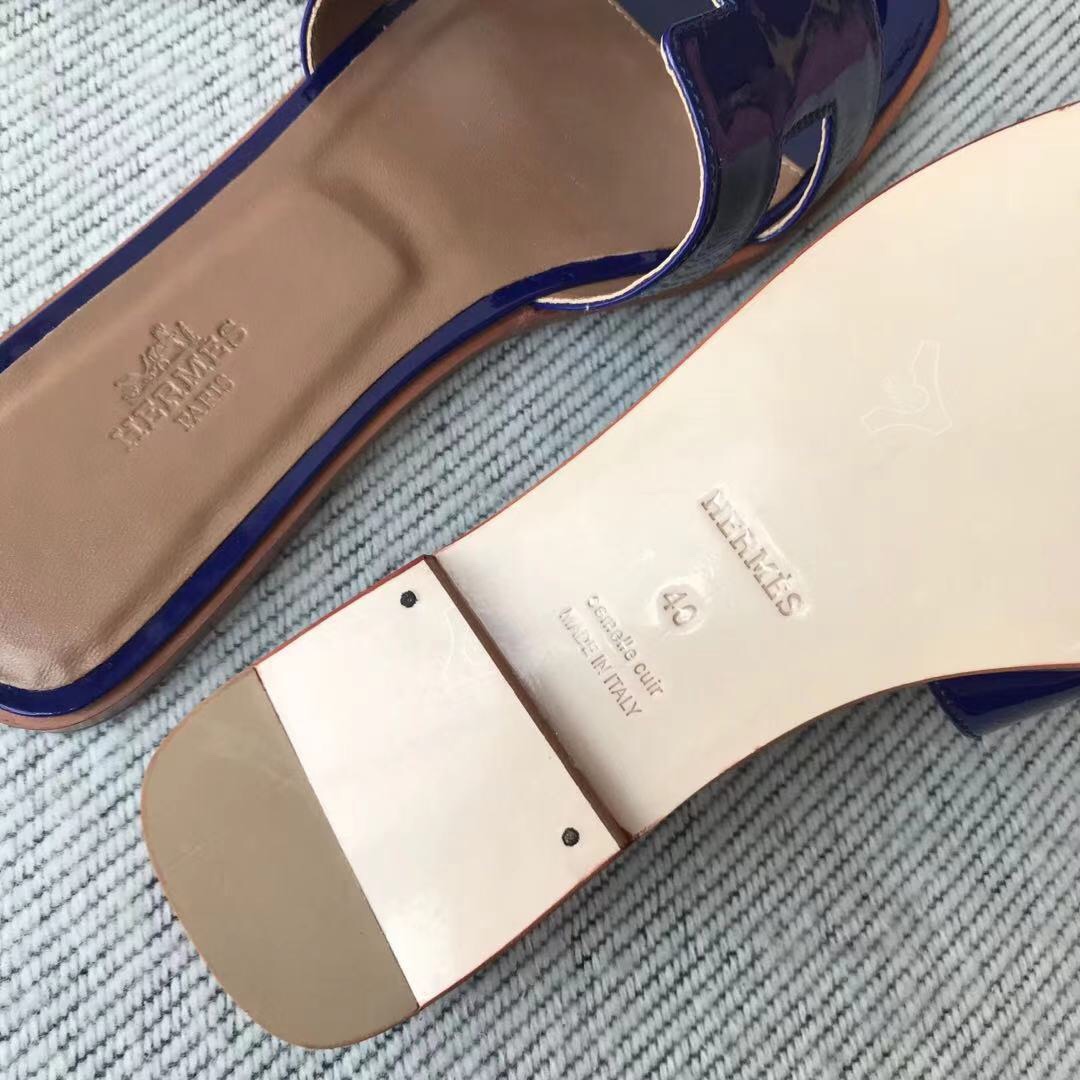 에르메스 올수공 오란 슬리퍼 샌들 페이던트 18